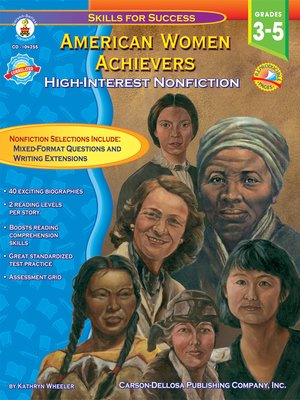 cover image of American Women Achievers, Grades 3 - 5